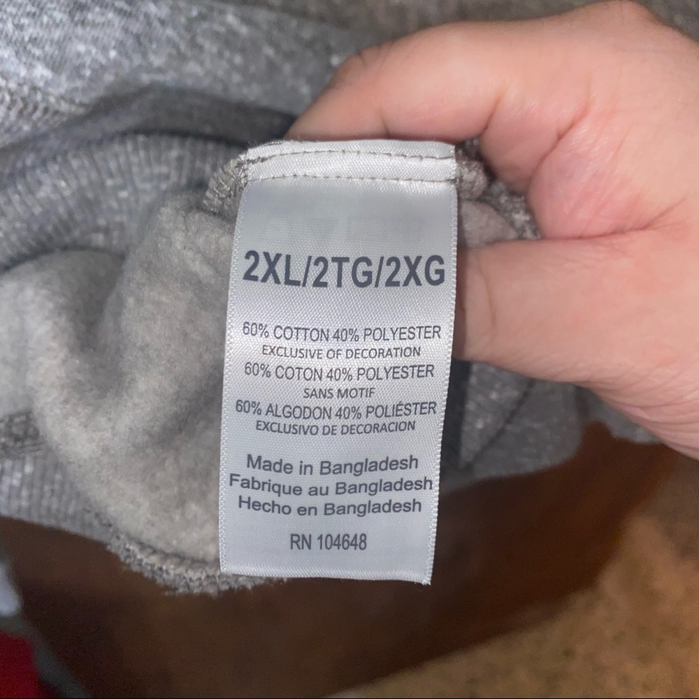 :::NWT:::champion utah state College grey sweatshirt men. - Picture 8 of 12